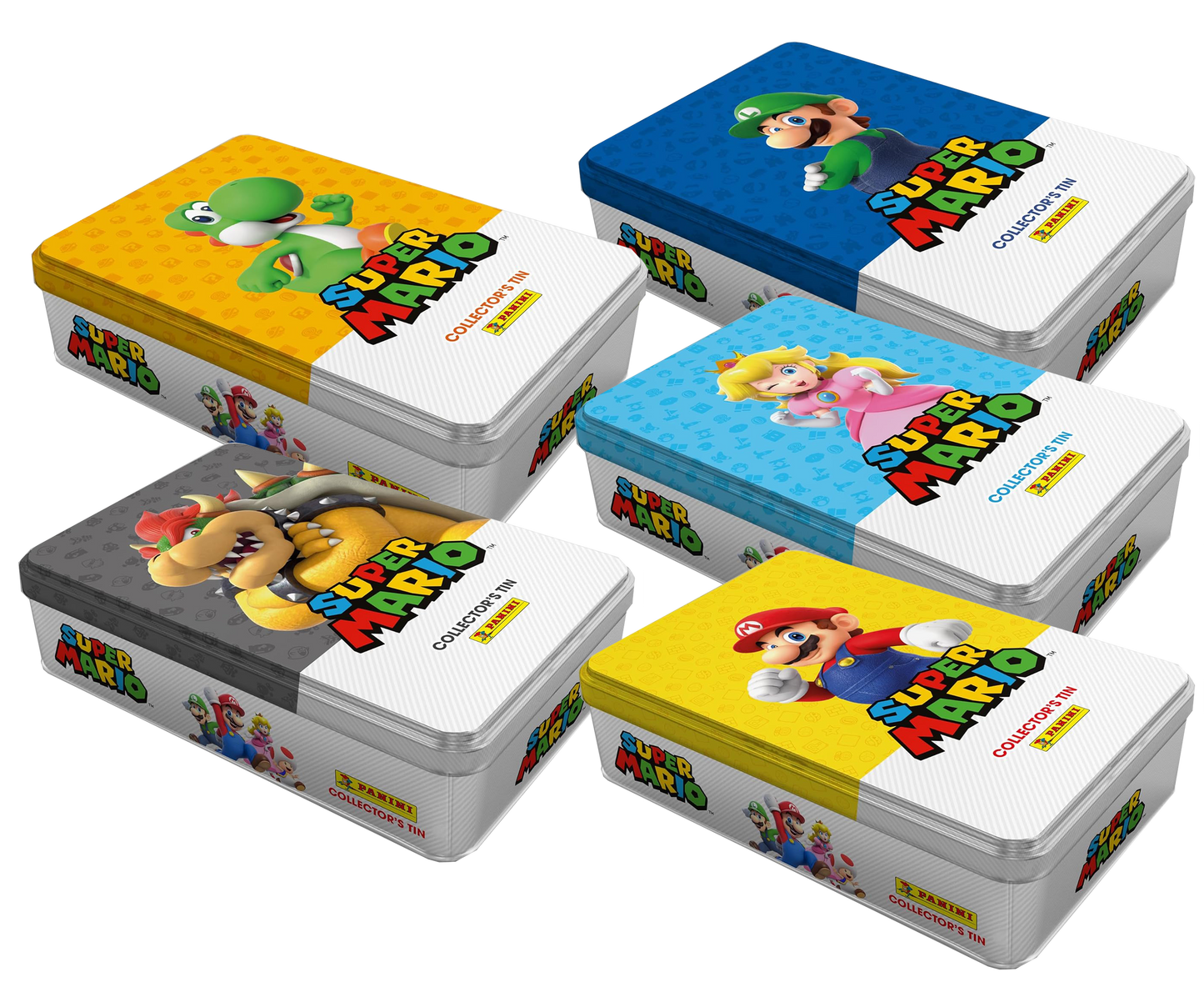 PANINI - SUPER MARIO STICKER COLLECTION - LATA - Inglés
