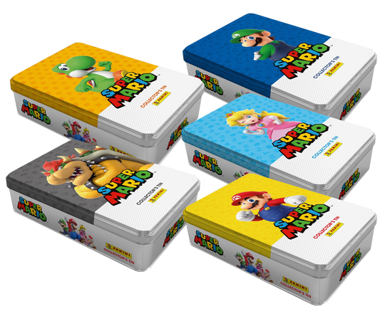 PANINI - SUPER MARIO STICKER COLLECTION - LATA - Inglés