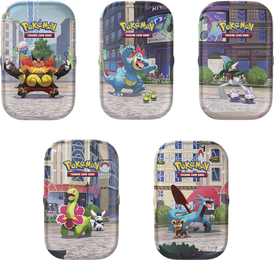 Minilata Ciudad Luminalia, Mega-Evolution - Chaos Rising de TCG Pokémon en Inglés