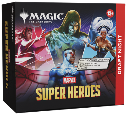 Magic The Gathering - Marvel Super Heroes - Draft Night - Inglés