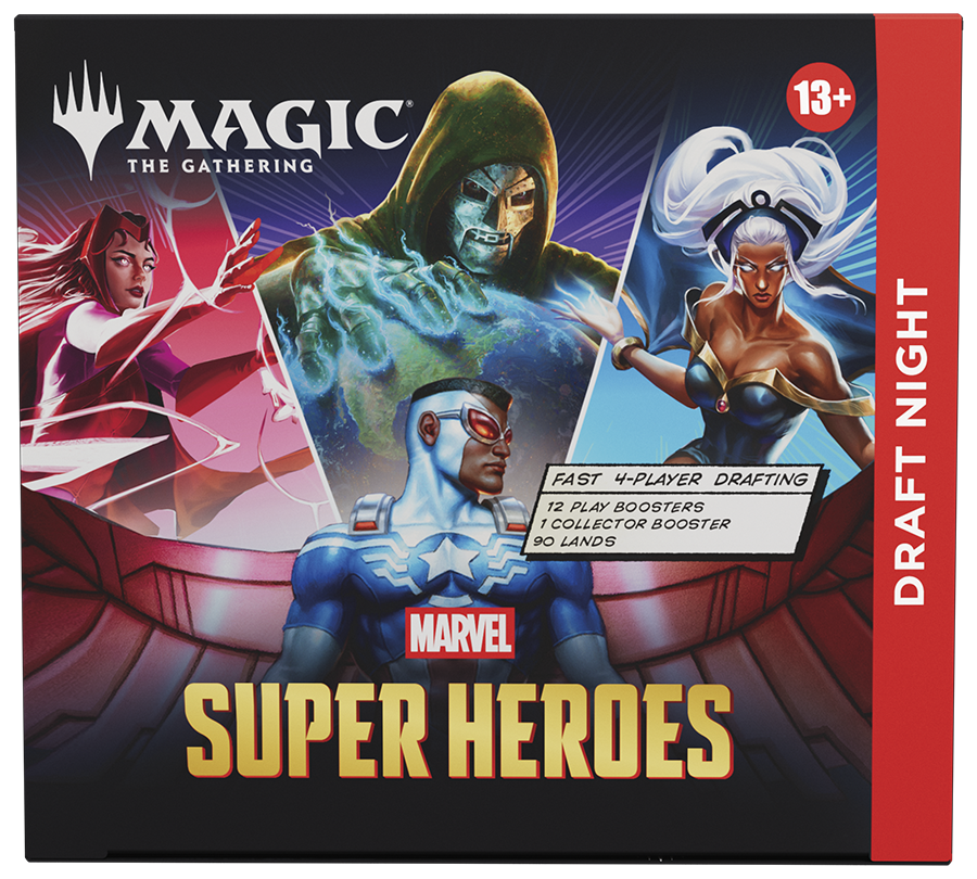 Magic The Gathering - Marvel Super Heroes - Draft Night - Inglés
