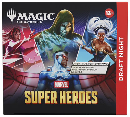 Magic The Gathering - Marvel Super Heroes - Draft Night - Inglés
