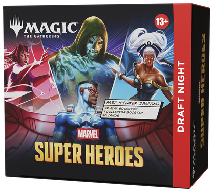 Magic The Gathering - Marvel Super Heroes - Draft Night - Inglés