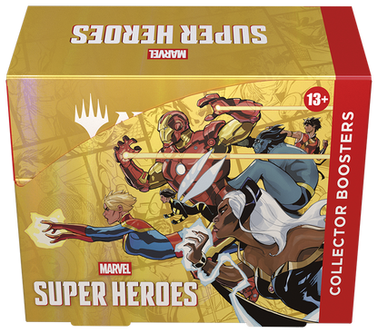 Magic The Gathering - MARVEL SUPER HEROES - Collector Boosters Box - Inglés