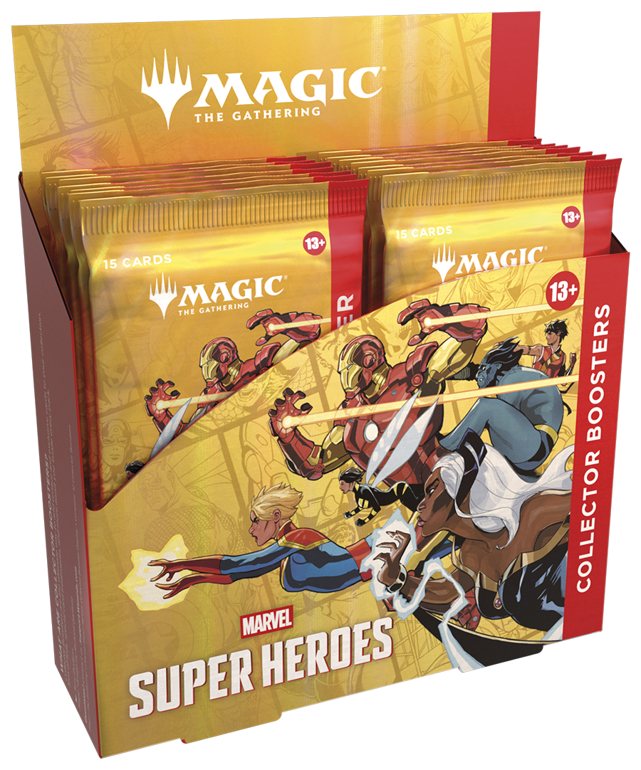 Magic The Gathering - MARVEL SUPER HEROES - Collector Boosters Box - Inglés
