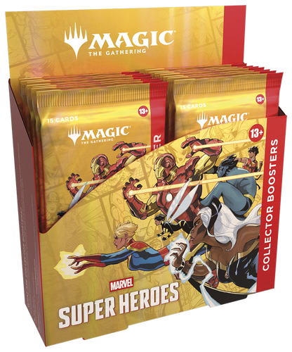 Magic The Gathering - MARVEL SUPER HEROES - Collector Boosters Box - Inglés