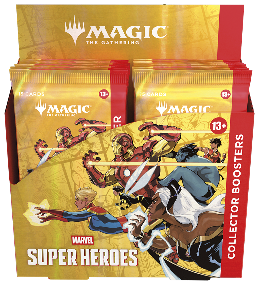 Magic The Gathering - MARVEL SUPER HEROES - Collector Boosters Box - Inglés