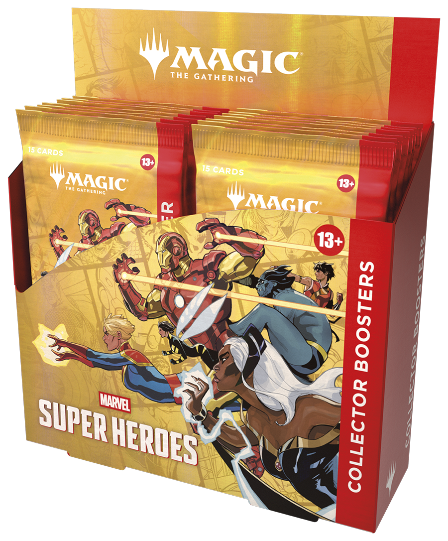 Magic The Gathering - MARVEL SUPER HEROES - Collector Boosters Box - Inglés