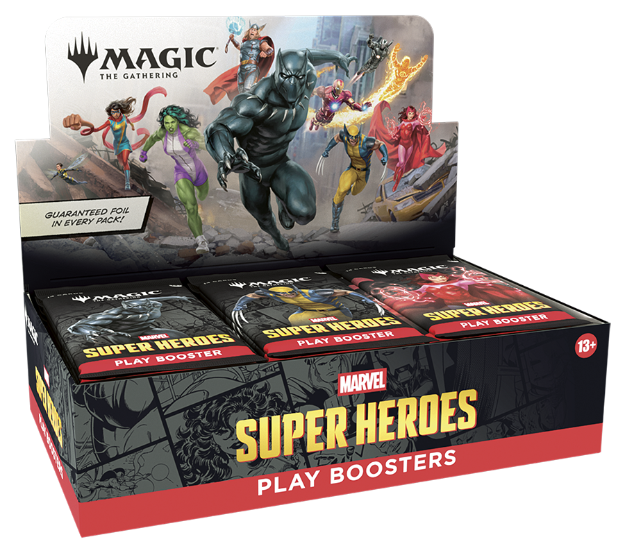 Magic The Gathering - MARVEL SUPER HEROES - Booster Box - Inglés