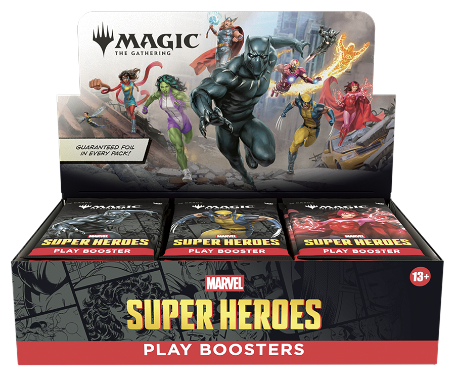 Magic The Gathering - MARVEL SUPER HEROES - Booster Box - Inglés
