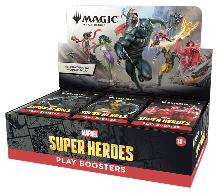 Magic The Gathering - MARVEL SUPER HEROES - Booster Box - Inglés