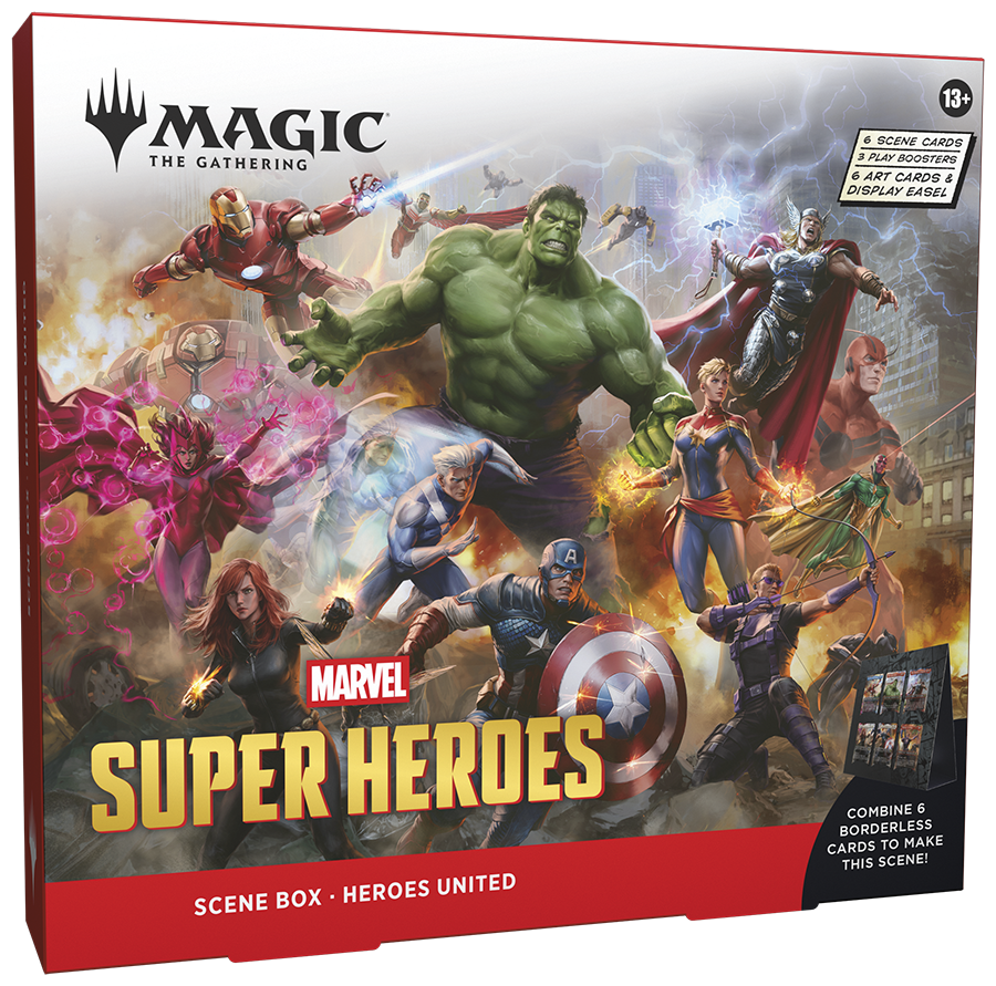 Magic The Gathering - MARVEL SUPER HEROES - Scene Box - Inglés
