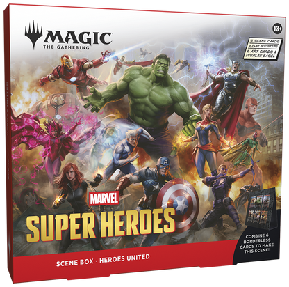 Magic The Gathering - MARVEL SUPER HEROES - Scene Box - Inglés