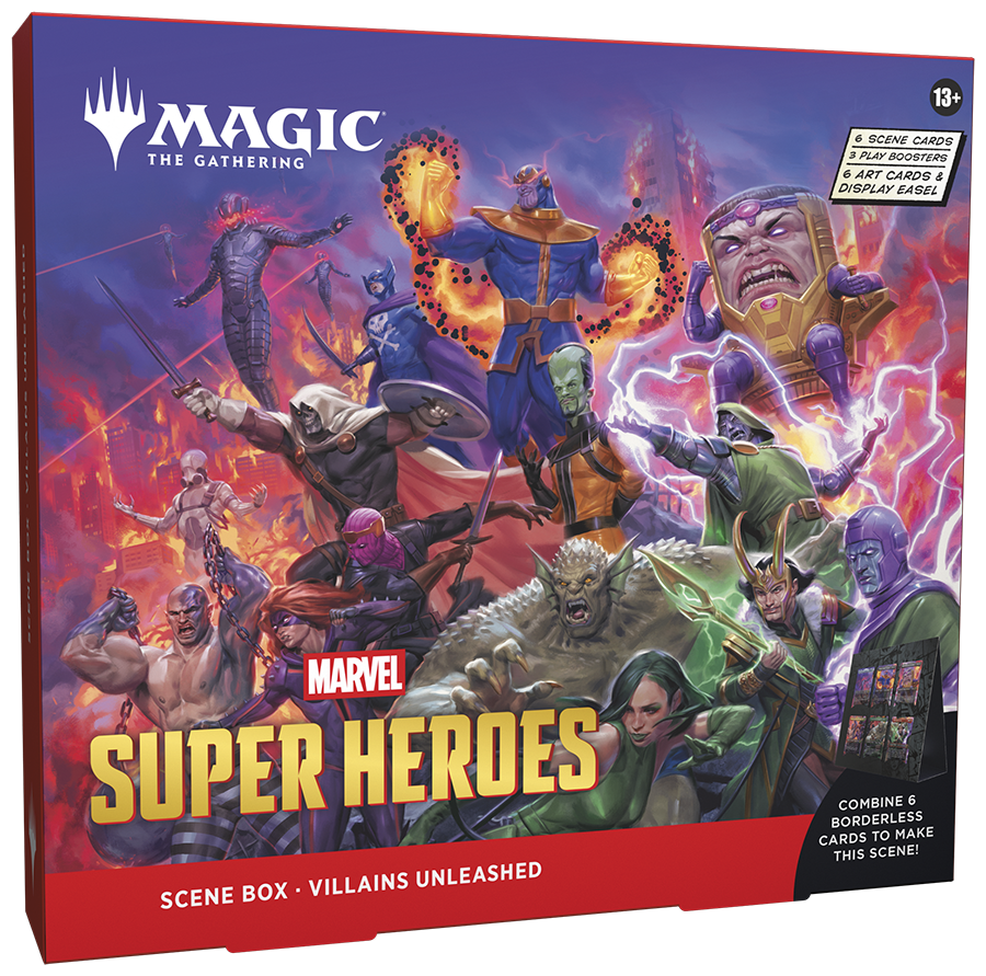 Magic The Gathering - MARVEL SUPER HEROES - Scene Box - Inglés