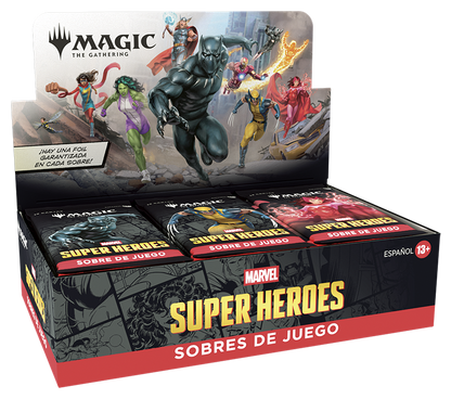 Magic The Gathering - MARVEL SUPER HEROES - Sobre suelto - Español