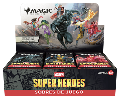 Magic The Gathering - MARVEL SUPER HEROES - Caja de Sobres - Español
