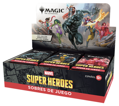 Magic The Gathering - MARVEL SUPER HEROES - Caja de Sobres - Español