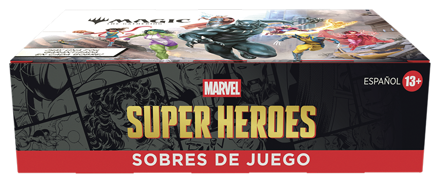 Magic The Gathering - MARVEL SUPER HEROES - Caja de Sobres - Español