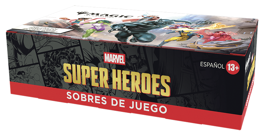 Magic The Gathering - MARVEL SUPER HEROES - Caja de Sobres - Español