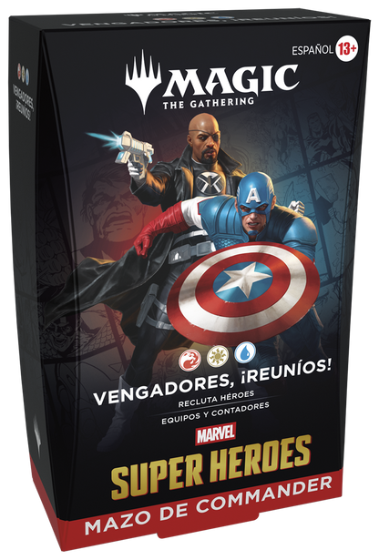 Magic The Gathering - Marvel Super Heroes - Mazo de Commander - Español