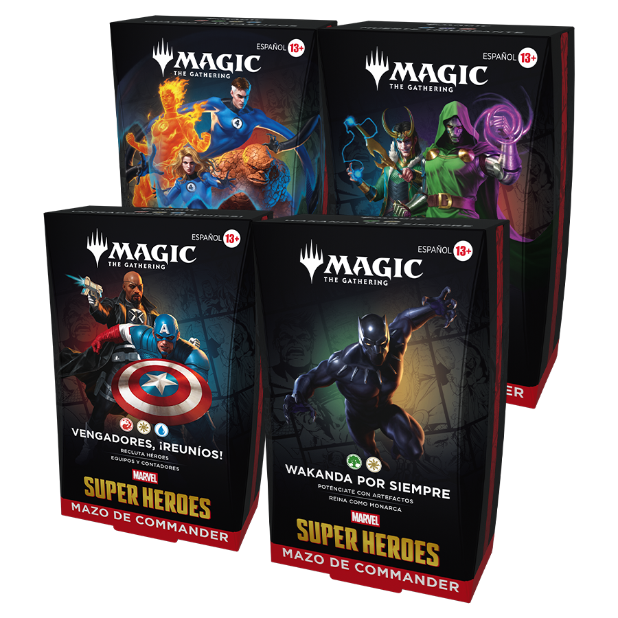 Magic The Gathering - Marvel Super Heroes - Mazo de Commander - Español
