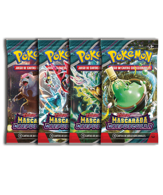 Caja de 36 Sobres - Mascarada Crepuscular - Español - El Podenco TCG
