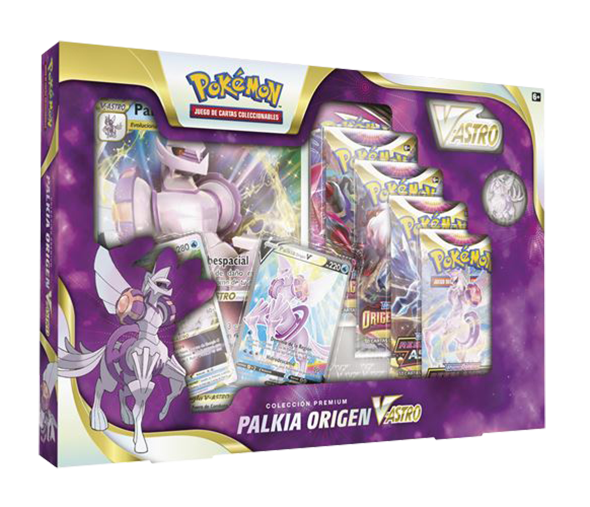 Caja Pokémon TCG - Palkia Origen V - ASTRO Colección Premium - Español - El Podenco TCG