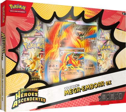 Caja Pokémon TCG - Colección Mega Héroes Ascendentes - Español