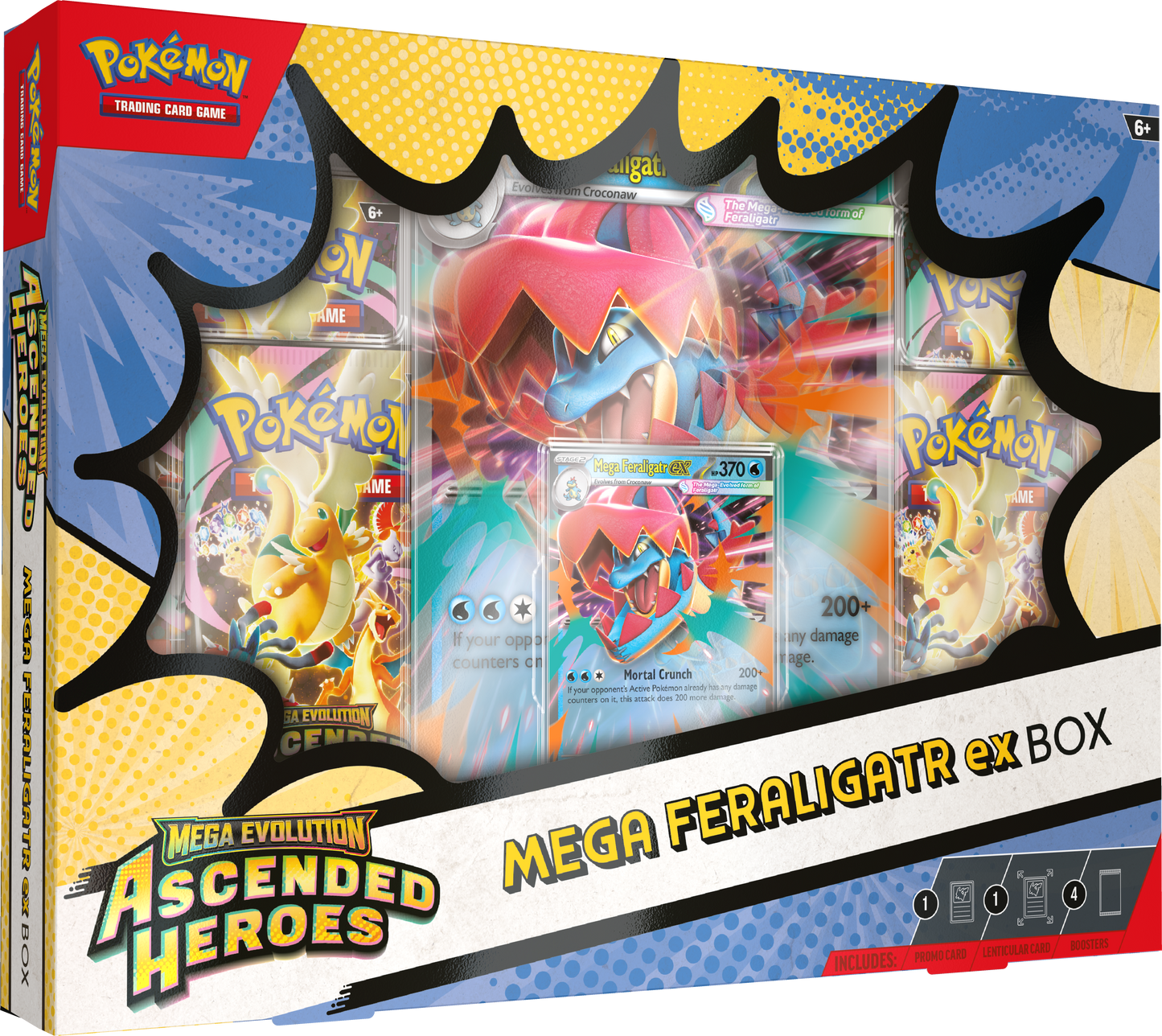Caja Pokémon TCG - Colección Mega Héroes Ascendentes - Inglés