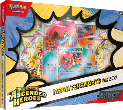 Caja Pokémon TCG - Colección Mega Héroes Ascendentes - Inglés