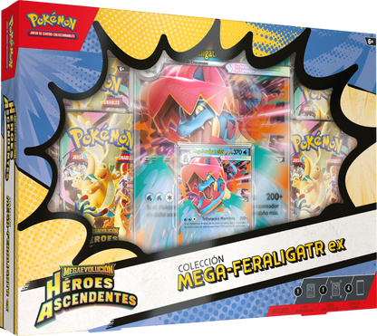 Caja Pokémon TCG - Colección Mega Héroes Ascendentes - Español