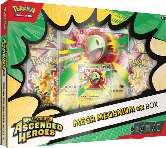 Caja Pokémon TCG - Colección Mega Héroes Ascendentes - Inglés