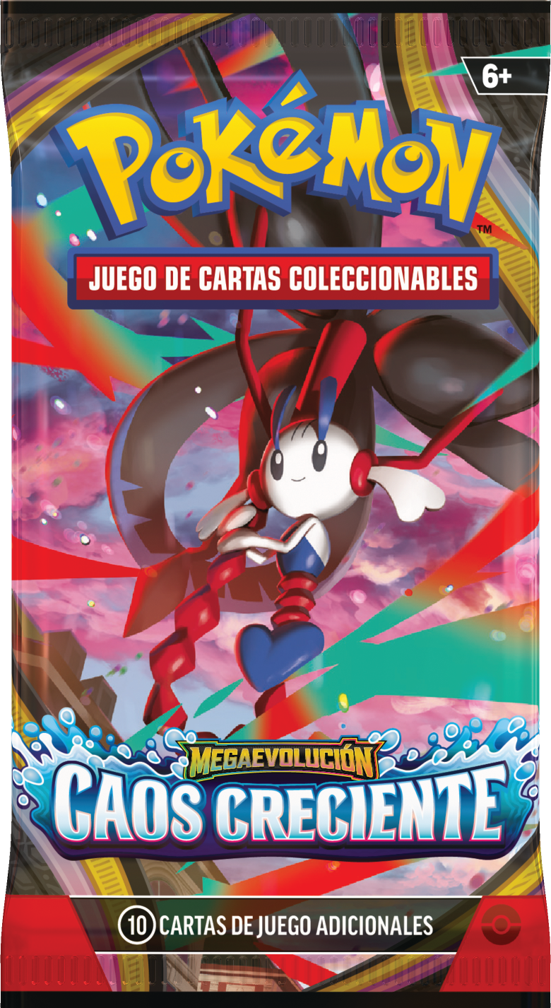 Sobre Suelto - Pokémon Megaevolución - Caos Creciente - Español