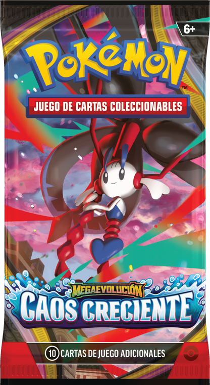 Sobre Suelto - Pokémon Megaevolución - Caos Creciente - Español