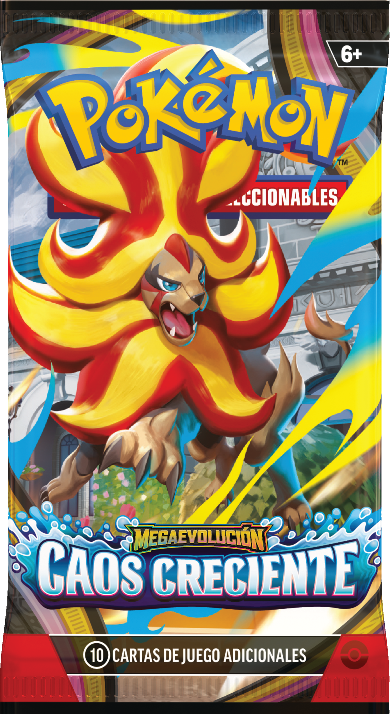 Sobre Suelto - Pokémon Megaevolución - Caos Creciente - Español