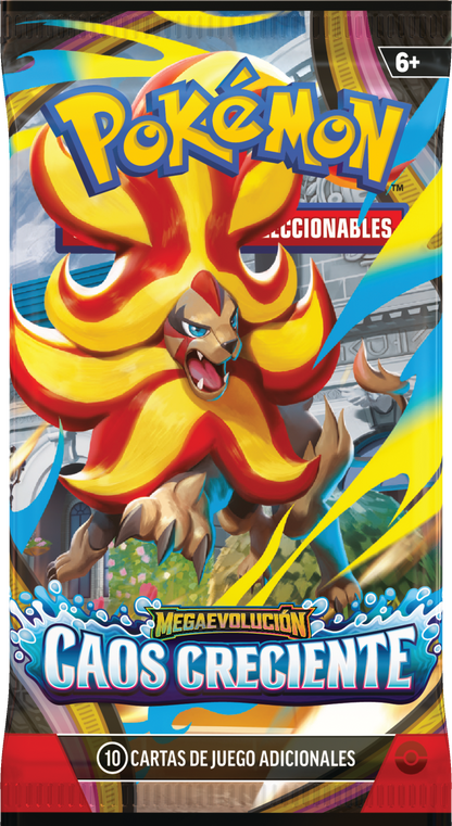 Sobre Suelto - Pokémon Megaevolución - Caos Creciente - Español