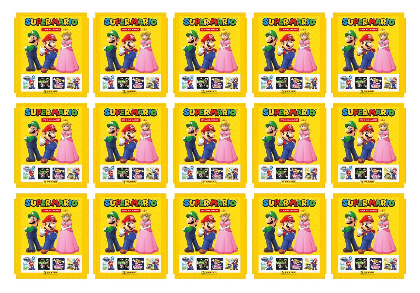 PANINI - SUPER MARIO STICKER COLLECTION - LATA - Inglés