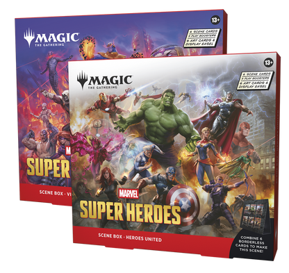 Magic The Gathering - MARVEL SUPER HEROES - Scene Box - Inglés
