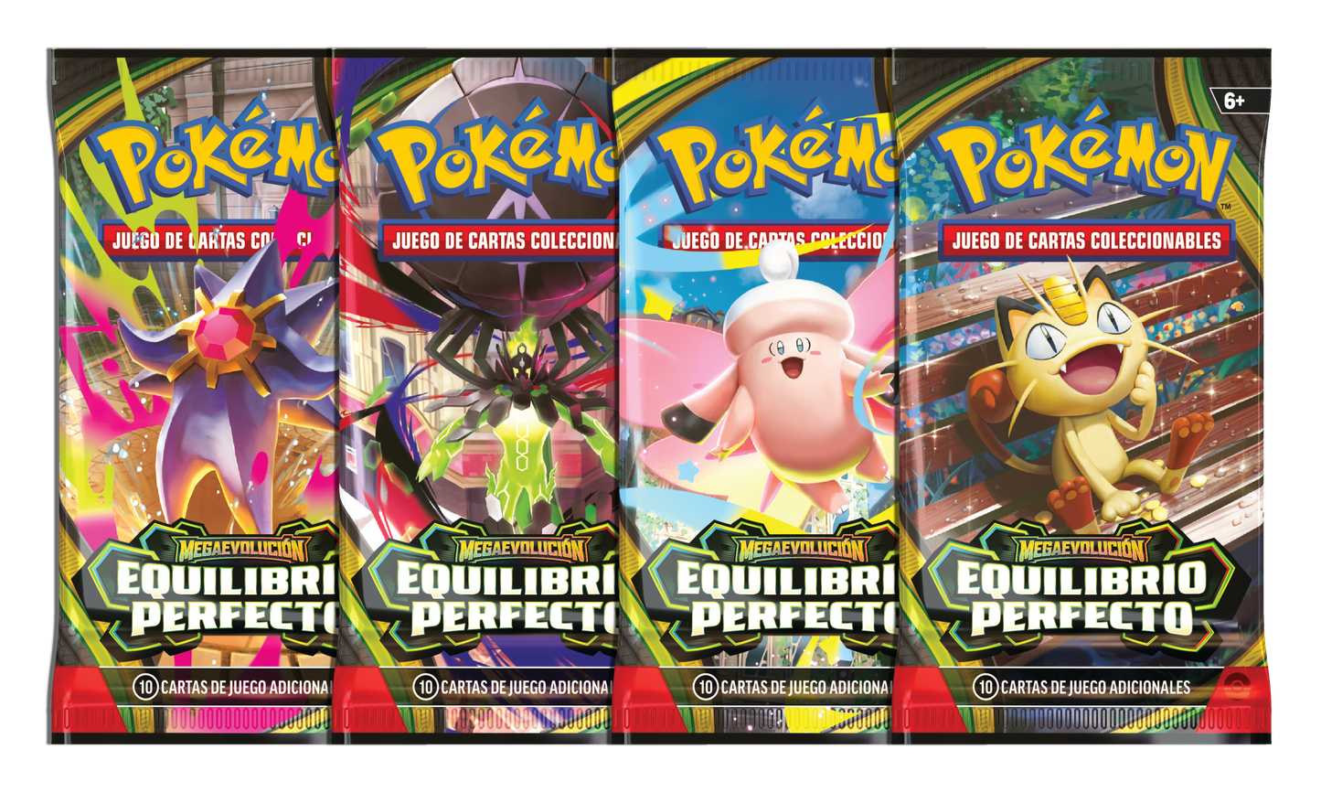 Sobre Suelto - Pokémon Megaevolución - Equilibrio Perfecto - Español