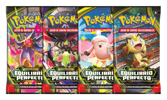 Sobre Suelto - Pokémon Megaevolución - Equilibrio Perfecto - Español