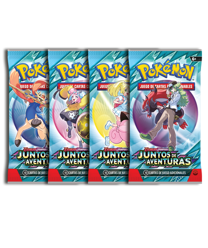 Sobre - Pokémon Escarlata y Púrpura - Juntos de Aventuras - Español - El Podenco TCG