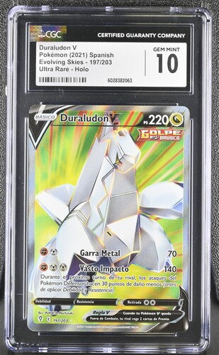 Carta Gradeada - Duraludon V - CGC10 - EVS - Español