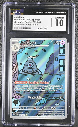 Carta Gradeada - Dusclops - CGC10 - SFA - Español