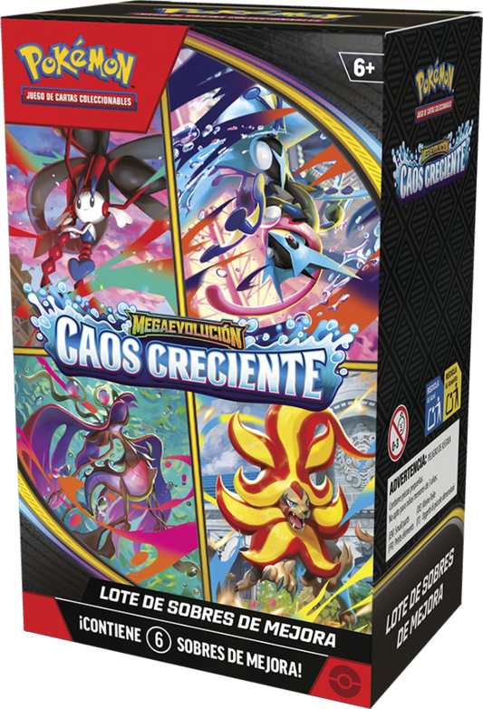 Caja de 6 Sobres - Caos Creciente- Booster Bundle - Español