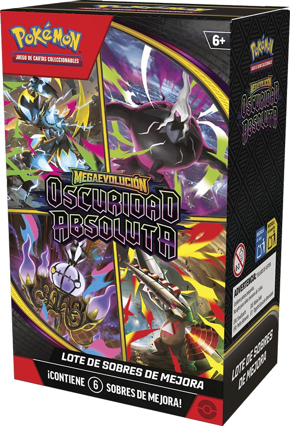 Caja de 6 Sobres - Oscuridad Absoluta - Booster Bundle - Español