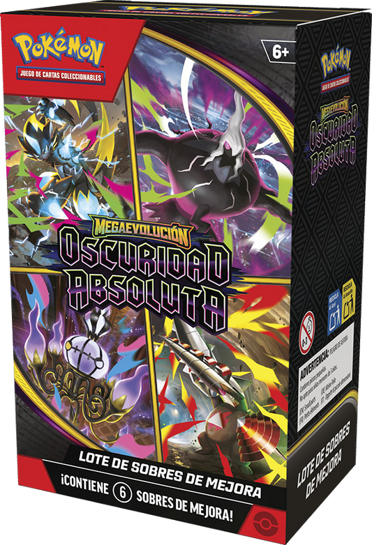 Caja de 6 Sobres - Oscuridad Absoluta - Booster Bundle - Español