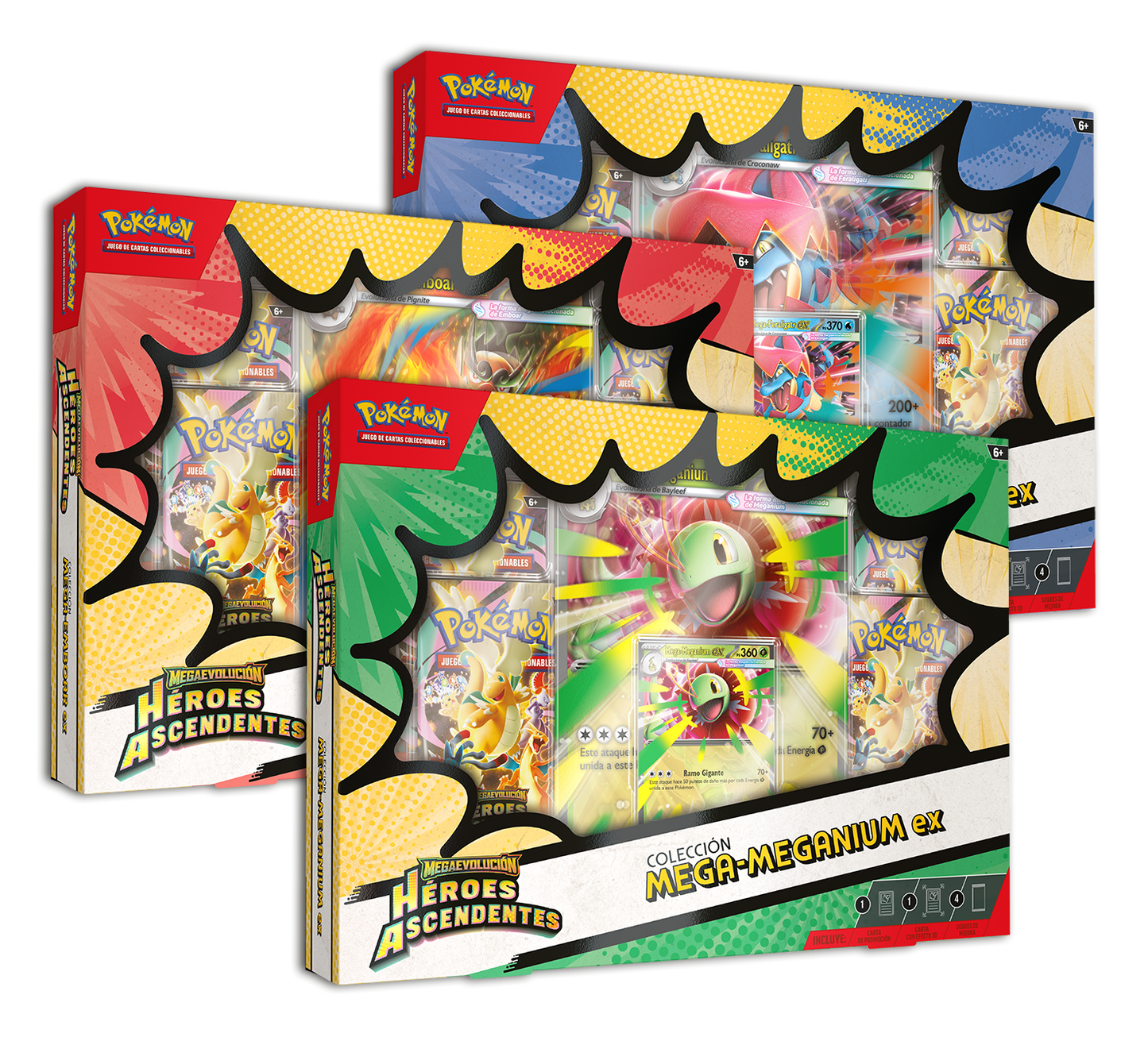 Caja Pokémon TCG - Colección Mega Héroes Ascendentes - Español