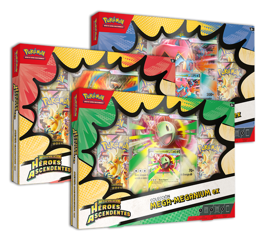 Caja Pokémon TCG - Colección Mega Héroes Ascendentes - Español