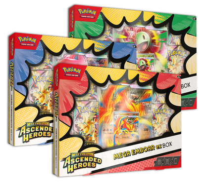 Caja Pokémon TCG - Colección Mega Héroes Ascendentes - Inglés