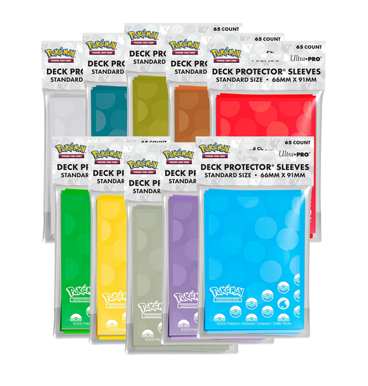 Fundas protectoras Standard ENERGÍA - Pokémon - Ultra PRO - 65u
